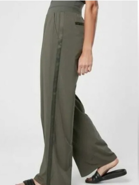 Athleta Pants - Athleta Nolita Mountain Olive Stretch High Rise Pull On Pants Size 2